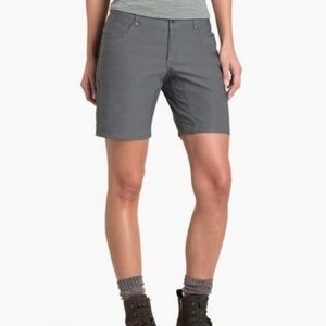 Kuhl Dry Stretch Women's Gray Longline Hiking Trekr Shorts